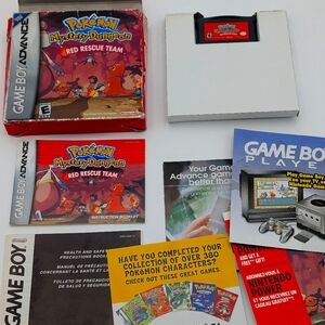Pokemon Mystery Dungeon: Read Rescue Team. Nintendo Gameboy Advance. COMPLETE!
